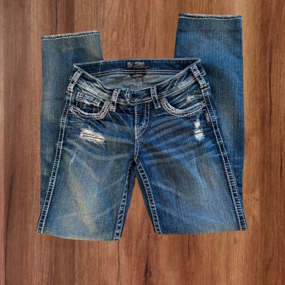 Silver Tuesday Jeans - Picture 4 of 5